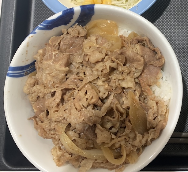 松屋の牛丼