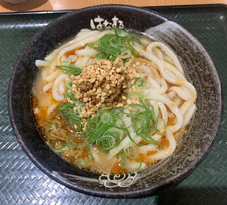 はなまるうどん 担々麺